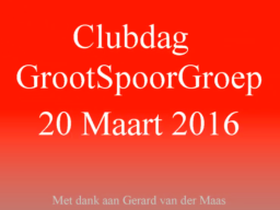 Clubdag 20 maart 2016, deel 1