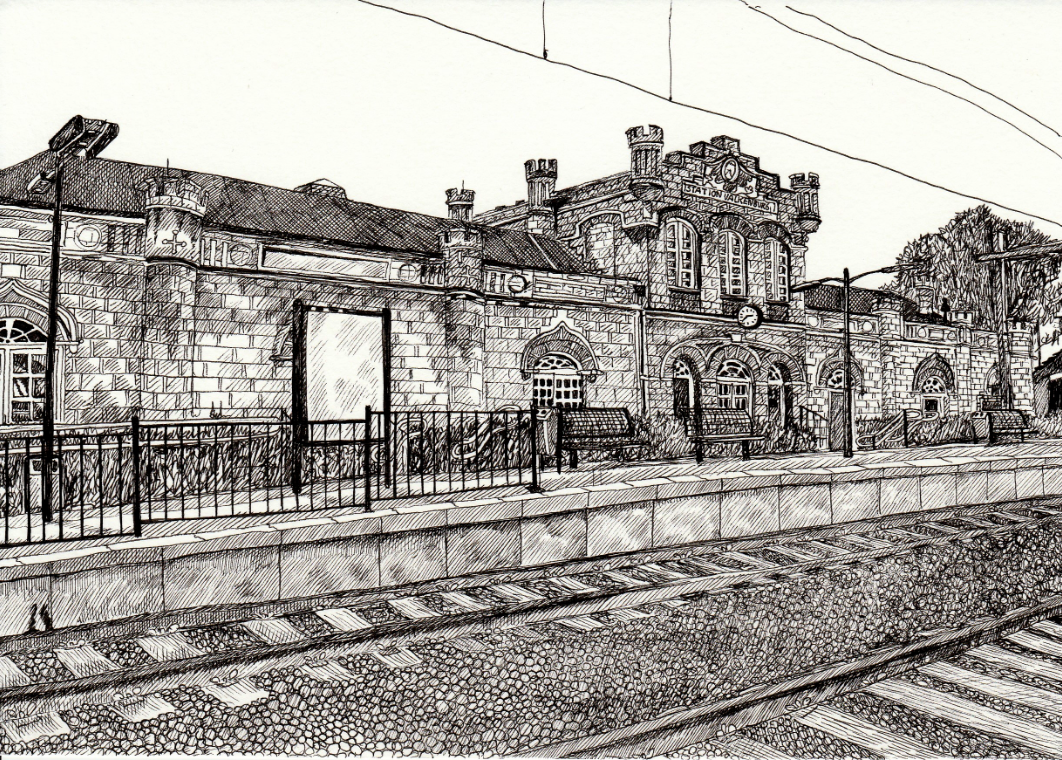 Stations van nu en in het verleden